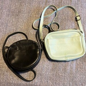 Two Adorable ABLE Leather Crossbody Bags
